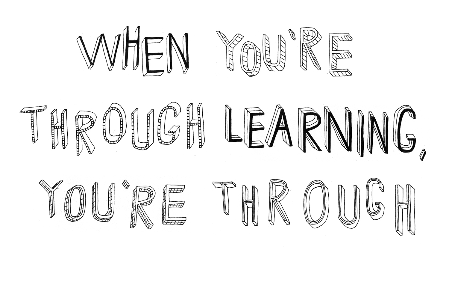 through